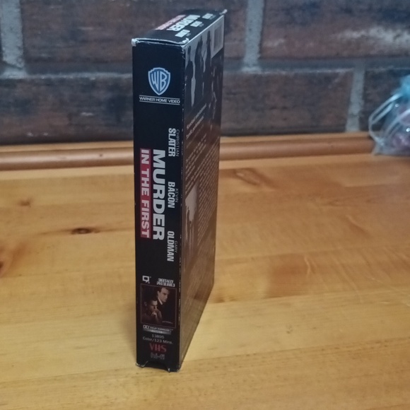 6/$15 Murder in the first VHS videotape - Picture 4 of 7